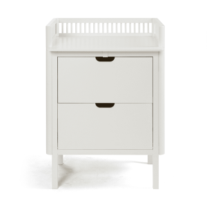Sebra – Commode met 2 Lades – Classic White