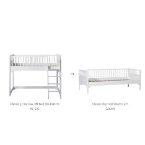 Oliver Furniture – Conversiekit – Seaside Junior Low Loft Bed naar Day Bed (90 x 200 cm)