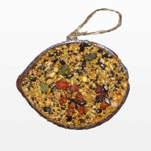 Halve gevulde kokosnoot – Vruchten