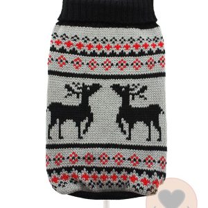 Kersttrui – Nordic Reindeer Sweater