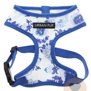 Urban Pup Blue Floral Bouquet Harness