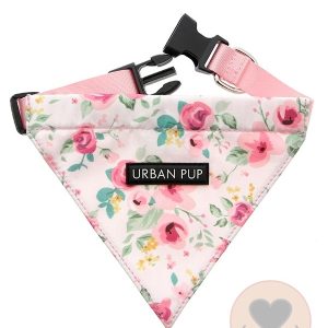 Urban Pup Bandana Pink Floral Cascade