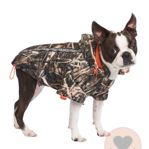 Urban Pup Wetlands Camouflage Rainstorm Rain Coat