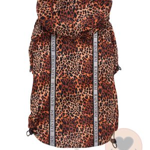 Urban Pup Cheetah Print Rainstorm Rain Coat