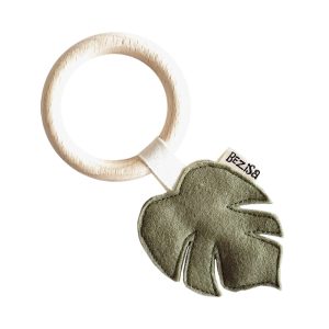 BEZISA – Bijtring – Leaves – Pistache Green