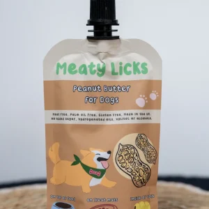 Geroosterde pindakaas pouch