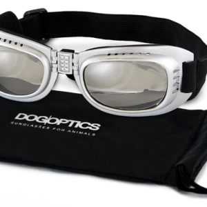 Sunglasses Dogoptics Biker Silver frame / Mirror Lens