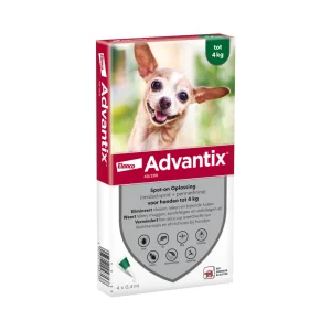 Advantix vlooien- en tekenpipet voor honden 40/200 (1,5 tot 4kg)