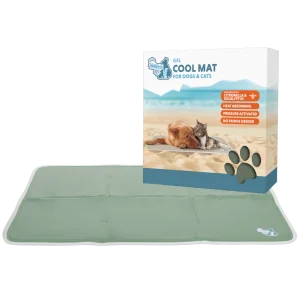 Coolpets Gel Cooling Mat Olijfgroen