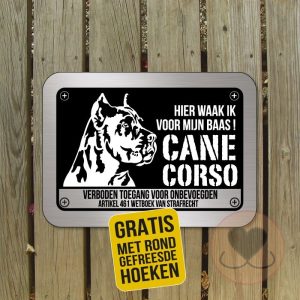 Waakbord Cane Corso II