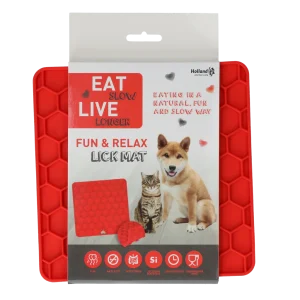 Eat Slow Live Longer Lick Mat Honeycomb