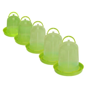 Gaun Pluimvee Drinktoren Limoengroen