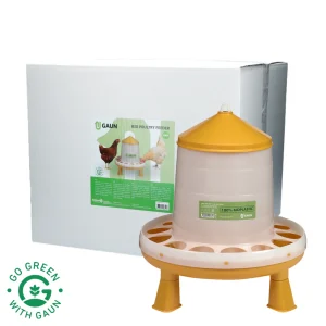 Gaun Pluimvee Voertoren op Pootjes Bio Limoengroen