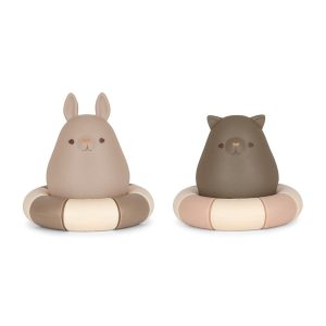 Konges Sløjd – Siliconen Badspeelgoed Zwemring 2-pack – Shitake Mix