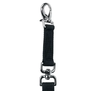 Longeerlijn lux zwart met muskuton