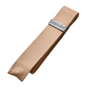 Leander – Leren Riem voor Veiligheidsbeugel – Naturel