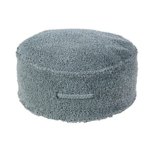 Lorena Canals – Poef – Chill – Vintage Blue – Ø 50 x 20 cm