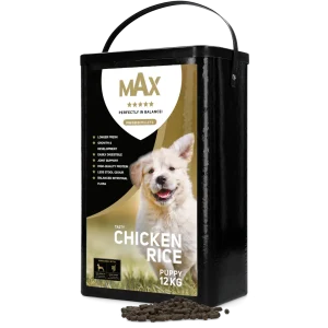 Max Puppy Geperste Brokken Kip & Rijst