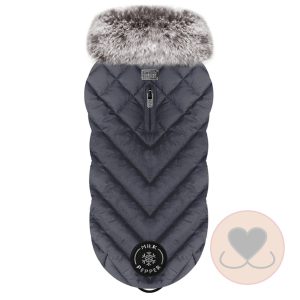 Milk & Pepper Hondenjas Aloïs Navy