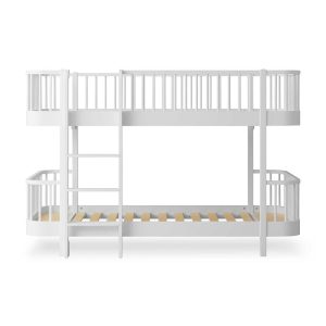 Oliver Furniture – Wood Original Low Bunk Bed – Wit, 90 x 200 cm
