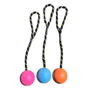 Drijvende bal met touw