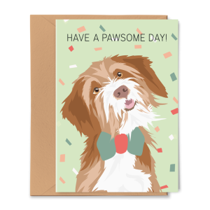 Wenskaart Have a pawsome day