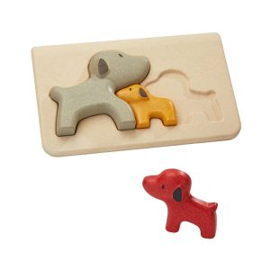 Plan Toys – Puzzel van Hout – Hond