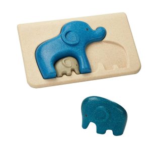 Plan Toys – Puzzel van Hout – Olifant