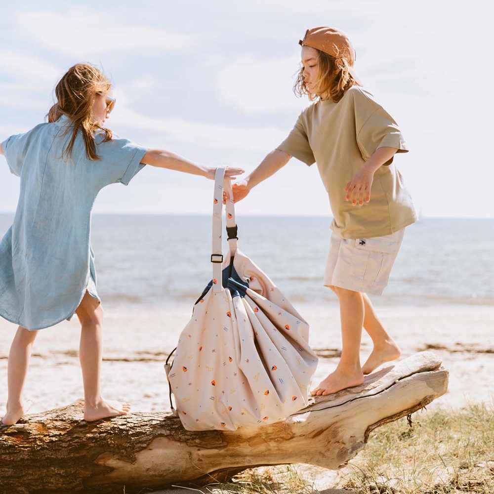 Play&Go – Noomad 2-in-1 Speelkleed & Opbergzak – Outdoor – Magical Days - Afbeelding 3