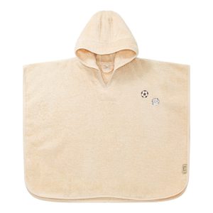 Kas Kopenhagen – Badponcho – 2-4 jaar – Soccer, Creme