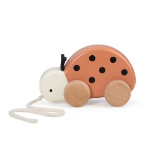 Sebra – Trekspeelgoed van Hout – Luca the Ladybird