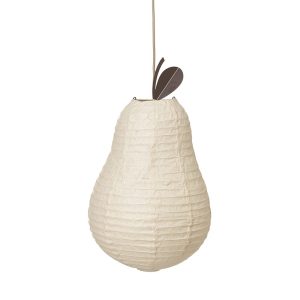 Ferm Living – Pear Lampenkap – Natural – Ø 37 x 63 cm