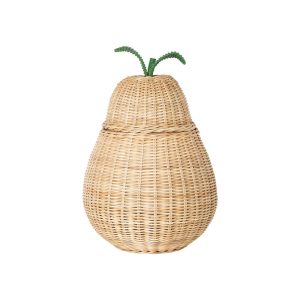 Ferm Living – Pear Opbergmand, Large – Natural, Ø 35 x 59 cm