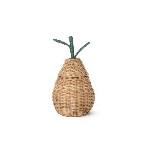 Ferm Living – Pear Opbergmand, Small – Natural, Ø 19 x 30 cm