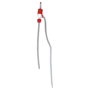 Vatpomp op 200 kg vaten met rode ring