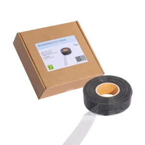 Ventilatieband RVS Zwart