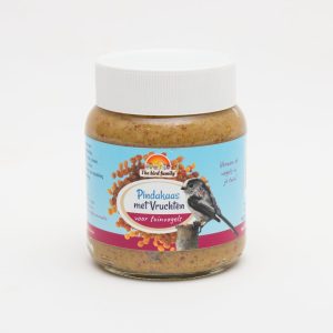 Vogelpindakaas met vruchten – natuurlijke variatie voor tuinvogels