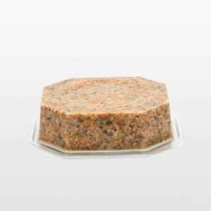 Vetblok met meelwormen