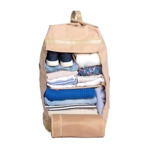 KAOS – Weekend Bag – Beige Vegan