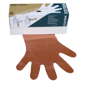 Wegwerphandschoenen Vet Oranje