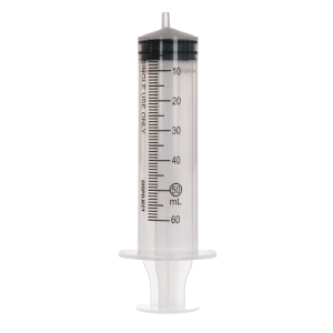 Wegwerpspuit 3-delig Luer Lock