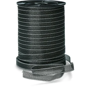 ZoneGuard 20 mm Basic afrasteringslint zwart 200 m