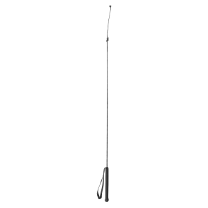 Rijzweep fiber 90cm zwart