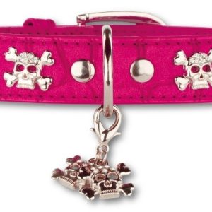 Artleather Skull `n Bones Hot Pink