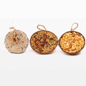 Halve gevulde kokosnoot – Mix