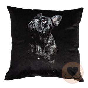 Fluwelen kussen Franse Bulldog