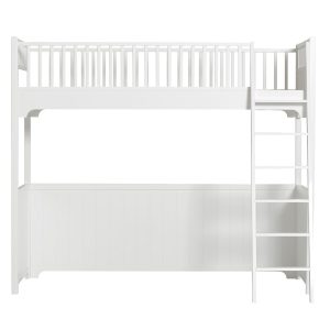 Oliver Furniture – Seaside Classic Loft Bed – Wit, 90 x 200 cm