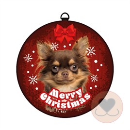 KERSTBAL CHIHUAHUA MERRY CHRISTMAS